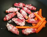お弁当★とろりチーズ&大葉★牛肉巻き作り方6写真