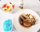 花ビアハム&自家製半熟卵シーザーサラダ♡作り方6写真