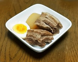 【炊飯器で作る豚バラ大根(豚角煮)】作り方7写真