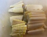 俺流！筍と韮の酢味噌和え作り方1写真