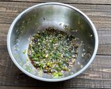 ポン酢で簡単！鶏唐揚げのやみつき香味ダレ作り方1写真