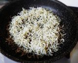 ラディッシュの葉とちりめんのふりかけ作り方2写真