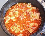 麻辣蒸し鶏あんかけ麺作り方6写真