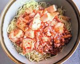 麻辣蒸し鶏あんかけ麺作り方11写真