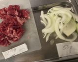 「こどもの日」卵かけご飯で牛丼作り方2写真