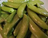 話題！ガチで麻婆スナップエンドウ作り方1写真