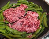 話題！ガチで麻婆スナップエンドウ作り方2写真