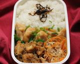 10分以内でお弁当★鶏むね肉の青のり焼作り方7写真