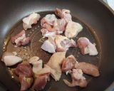 簡単ガチで目玉焼き丼！鶏テリ焼き作り方2写真