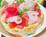 ちらし寿司ケーキ作り方9写真