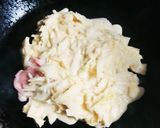 タケノコ入り米粉お好み焼き作り方8写真