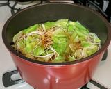 春きゃべつの卵とじにゅうめん作り方4写真