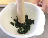 【離乳食初期】豆腐と青菜のペースト作り方2写真