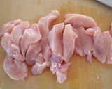 揚げない！ヘルシー！鶏むね肉の甘辛チキン作り方1写真