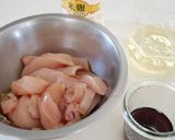揚げない！ヘルシー！鶏むね肉の甘辛チキン作り方2写真