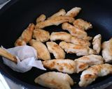 揚げない！ヘルシー！鶏むね肉の甘辛チキン作り方6写真