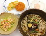 【病院】山菜そば【給食】作り方5写真