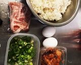 冷凍！キムチチャーハン作り方1写真