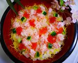 甘えびかにいくらのちらし寿司作り方4写真
