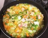 セロリが美味しいふわふわ野菜スープ作り方6写真