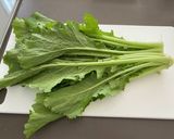 蕪の葉にんにくベーコン炒め〜何食べ#15作り方1写真