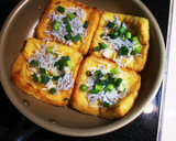 【おうち居酒屋】しらすとねぎの油揚げピザ作り方7写真
