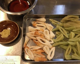 簡単　ちくわとふきの炒め物　作り方1写真