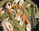 簡単　ちくわとふきの炒め物　作り方2写真