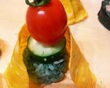 ひなまつり寿司☆野菜雛と三人官女作り方6写真