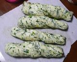 ほうれん草＆お豆スティック作り方5写真