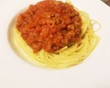 自家製ミートソースパスタ♡&サラダ作り方10写真