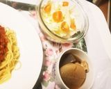 自家製ミートソースパスタ♡&サラダ作り方12写真