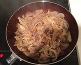 タレだく〜豚こまの生姜焼き作り方5写真