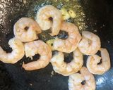麻婆豆腐の素で作るエビチーズ麻婆作り方3写真