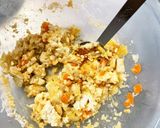 豆腐バーグ入クリーミー味噌ミルクドーム蒸作り方4写真