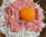 社会人一人暮らしのご褒美マグロしらす丼作り方5写真