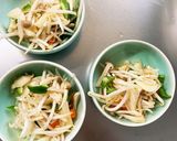 豆腐バーグ入クリーミー味噌ミルクドーム蒸作り方13写真