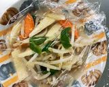豆腐バーグ入クリーミー味噌ミルクドーム蒸作り方21写真