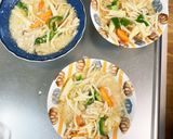 豆腐バーグ入クリーミー味噌ミルクドーム蒸作り方22写真