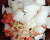 コンソメ不要♪簡単温活コロコロ野菜スープ作り方1写真