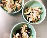 レンジ豚こまうま辛炒め味麻婆豆腐茄子作り方11写真