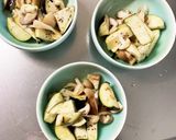 レンジ豚こまうま辛炒め味麻婆豆腐茄子作り方12写真