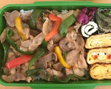 お弁当用☆豚コマとピーマン炒め作り方9写真