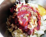 お弁当に！ キャベツたっぷりメンチカツ♪作り方3写真