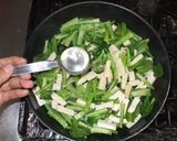 高野豆腐と小松菜炒め♪簡単ビタミンと葉酸作り方5写真
