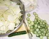白菜の梅肉浅漬け♪簡単熱がこもる体質薬膳作り方3写真