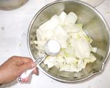 白菜の梅肉浅漬け♪簡単熱がこもる体質薬膳作り方4写真