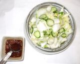 白菜の梅肉浅漬け♪簡単熱がこもる体質薬膳作り方11写真