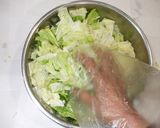 白菜の梅肉浅漬け♪簡単熱がこもる体質薬膳作り方8写真