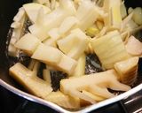 豚ひき肉天かすタケノコ炒め作り方1写真